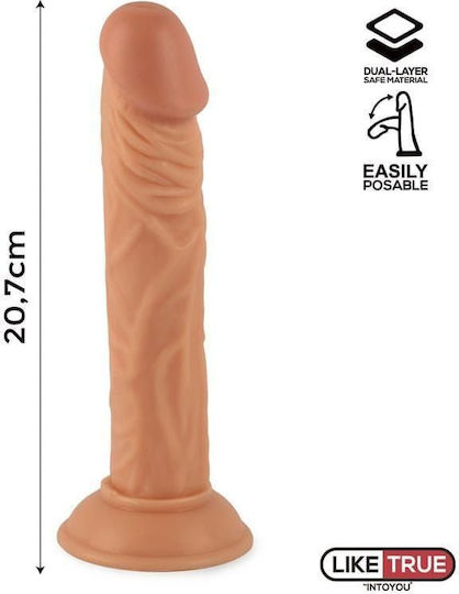 IntoYou Ρεαλιστικό Dildo με Βεντούζα Flesh