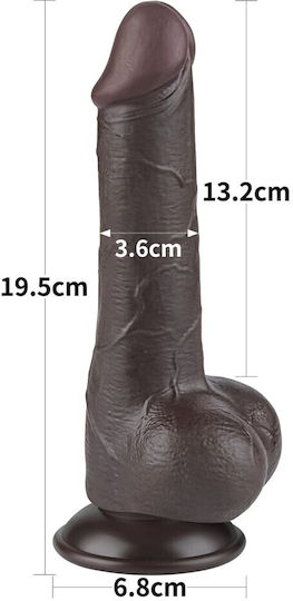 Sliding Skin Dual Layer Dildo 7.5 (έως 18 Δόσεις)