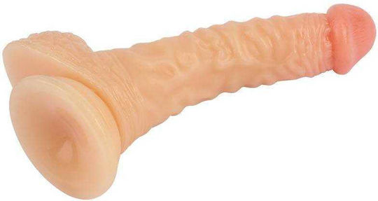 Chisa Novelties Dildo with Balls and Suction Cup Flesh 20cm
