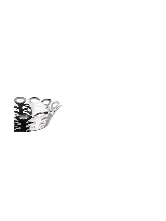 Alessi Fruitieră Inox Argintiu 22x22buc
