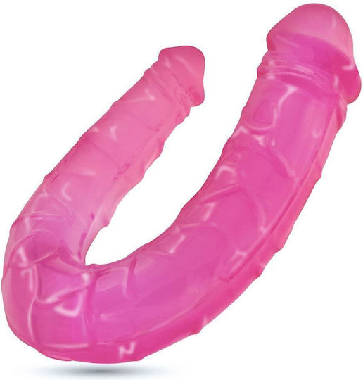 Crushious Doppelter Dildo Rosa 27cm