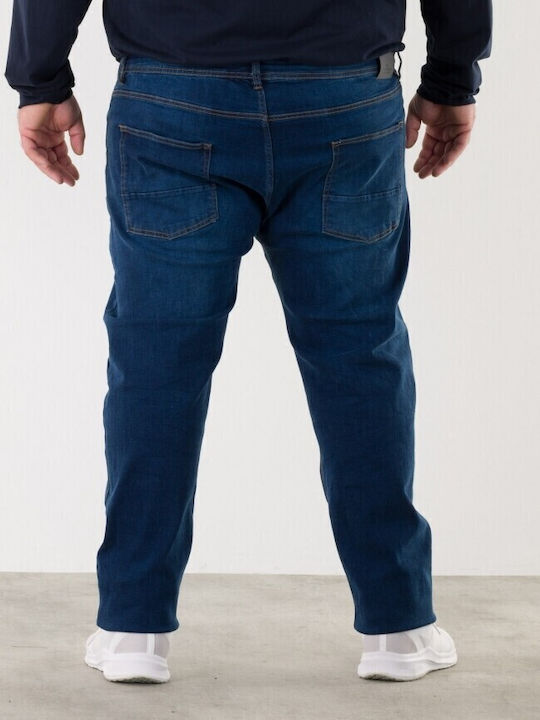 Pantaloni Jeans pentru Bărbați cu Croială Regular Sc. Blue