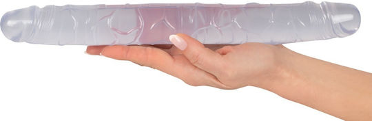 You2Toys Cristal Duo Двойно дилдо Бял 34см