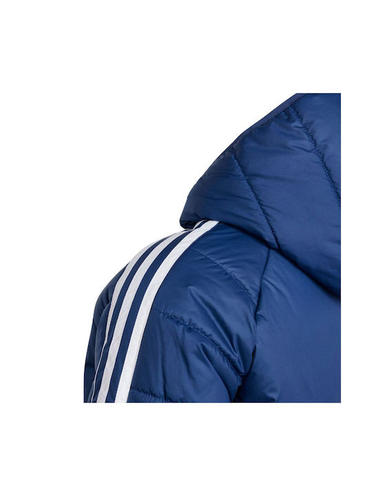 adidas Kinderjacke mit Kapuze Blau Tiro