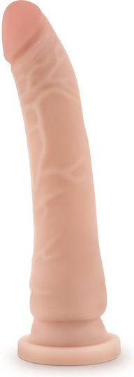 Blush Dr. Skin Dr. Noah Glass Dildo Inflatable With Suction Cup Vanilla 22cm
