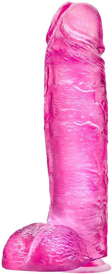 Blush Dildo realist Cu ventuză Roz 27cm