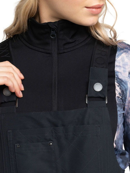 Roxy ERJTP03267-KVJ0 Women's Dungarees for Ski & Snowboard Black