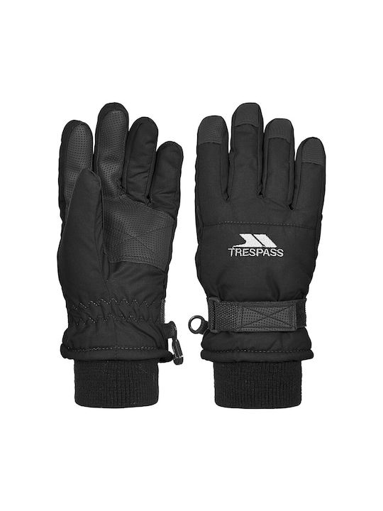 Trespass Kids Ski & Snowboard Gloves Black