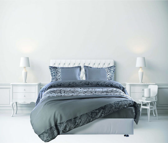 Makis Tselios Home Σετ Υπέρδιπλο 4τμχ 240x260εκ. Γκρι Makis Tselios Home Σετ Υπέρδιπλο 4τμχ 240x260εκ. Γκρι