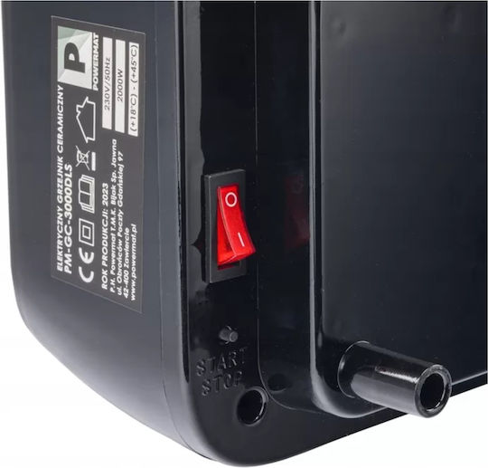 Pm-gc-3000dls Wall-mounted Unit Heater Lcd Display Powermat Pm1250