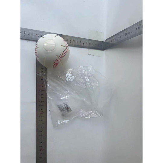 Παιδική Μπάλα Baseball Λευκή 8εκ.