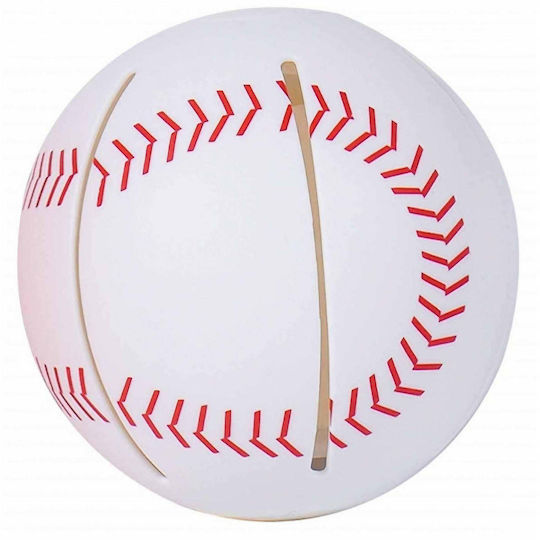 Παιδική Μπάλα Baseball Λευκή 8εκ.