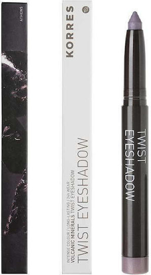 Korres Volcanic Minerals Twist Eye Shadow in Stick 72 Metallic Lilac 1.4gr