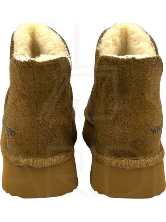 Elsa Stiefeletten Damen Tabac Braun