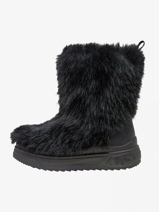 Vectra Yeti Women's Ankle Boots with Fur Black