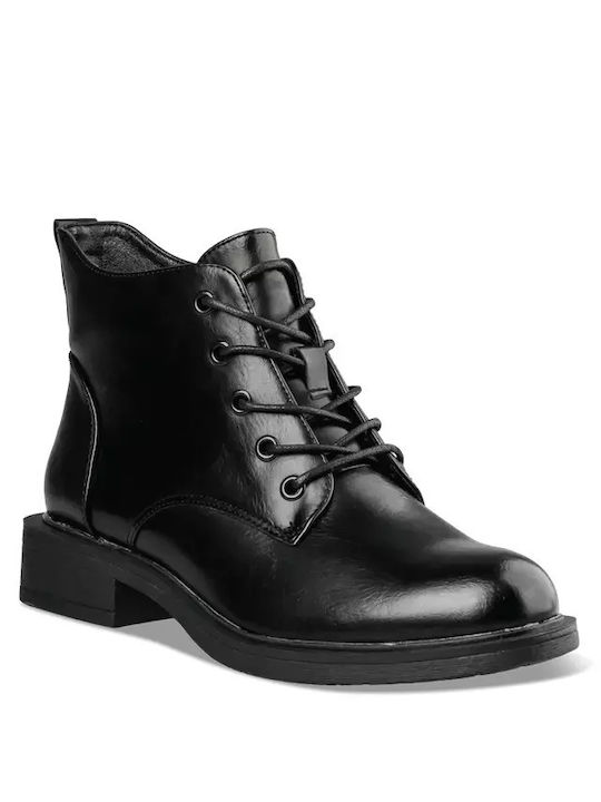 Envie Shoes Bocanci Negre V63-20200-34