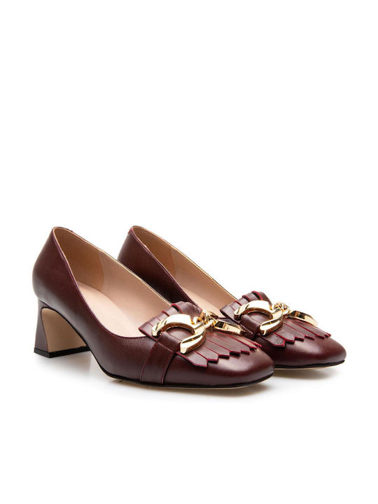 Fardoulis Burgundy Heels