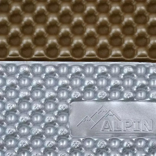 Alpin Single Camping Sleeping Mat Thickness 13cm in Gray color