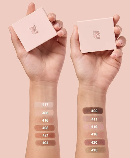Defence Color Silky Touch Fard de Pleoape Matifiant Formă Solidă 419 Rose 3gr