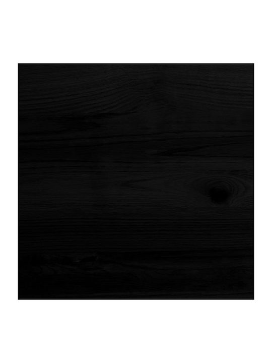 Плот Тъмнокафяв 80x40x4 см Дъб Овален