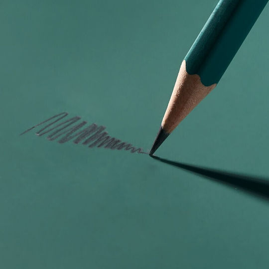 Blackwing Σετ 12 Μολύβια Μαλακά με Γόμα Πράσινα