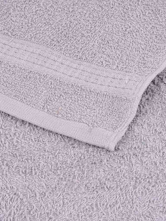 vidaXL Hand Towel Grey Weight 360gr/m²