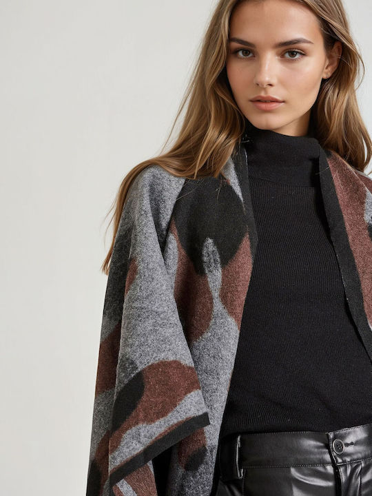 Women's Gray Cape
