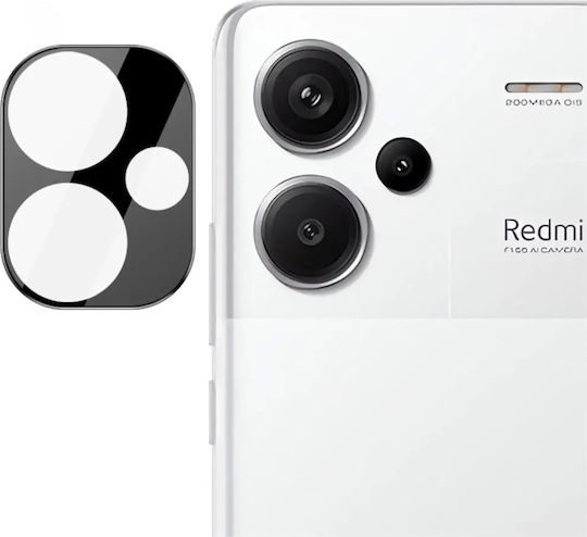 Lens Camera Protection Tempered Glass Black for the Xiaomi Redmi Note 13 Pro+ 5G