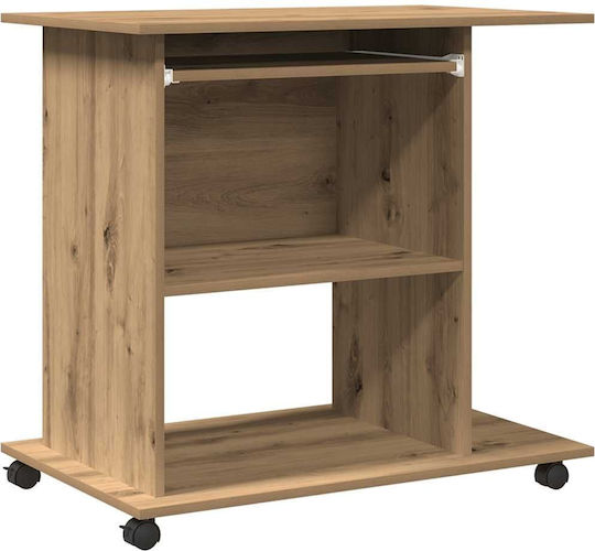 Computer Office Wooden Oaks 80x50x75cm