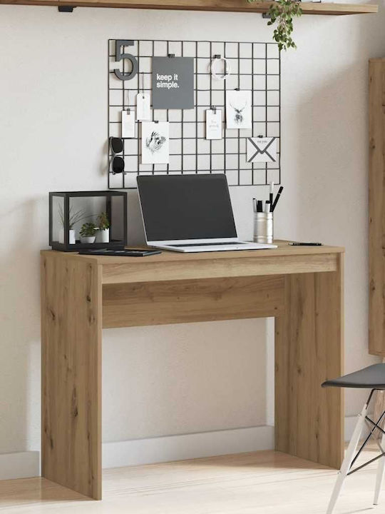 Desk Wooden Artisan Oak 90x40x72cm