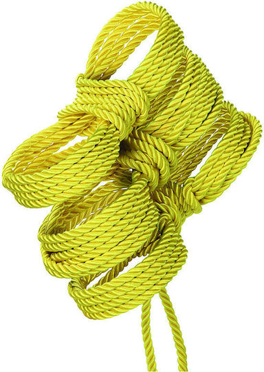 Calexotics Boundless Rope Σχοινί Δεσίματος σε Κίτρινο Χρώμα