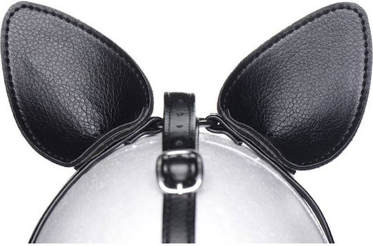 XR Master Series Dark Horse Pony Head Harness Knebel in Schwarz Farbe