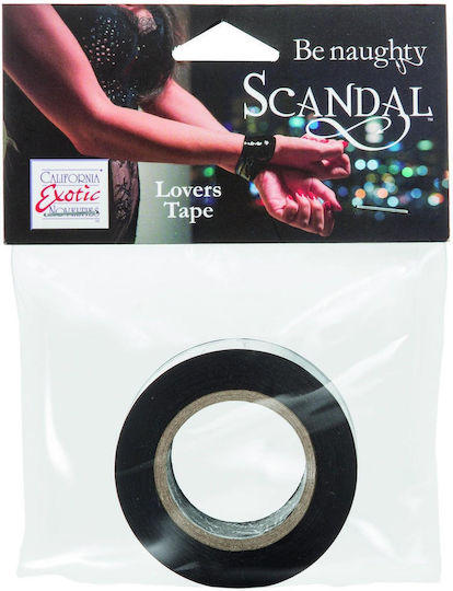 Calexotics Scandal Lovers Tape Лента за Връзване в Черен Цвят