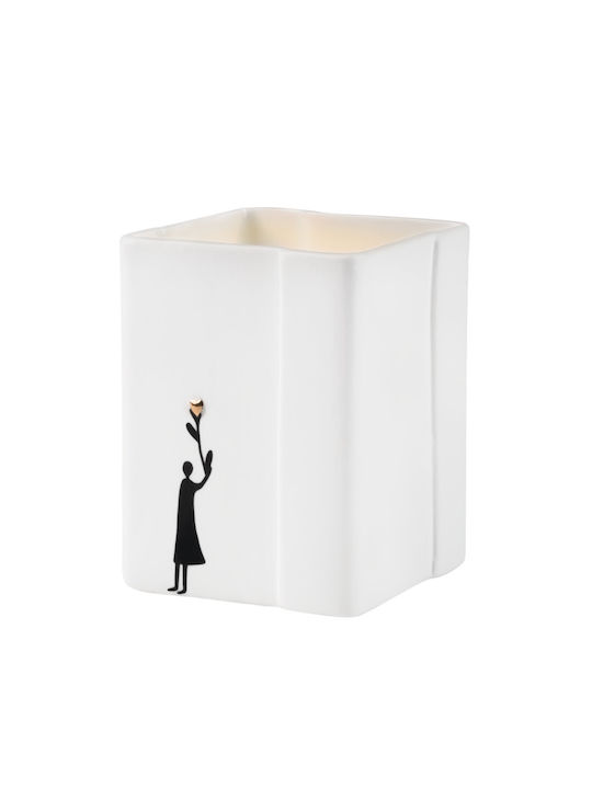 Raeder Decorative Vase Black 6.5x6.5x8.5cm
