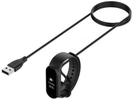 Usb Charging Cable Încărcător pentru Mi Band 5, Mi Band 6, Mi Band 7, Amazfit Band 5 Negrus