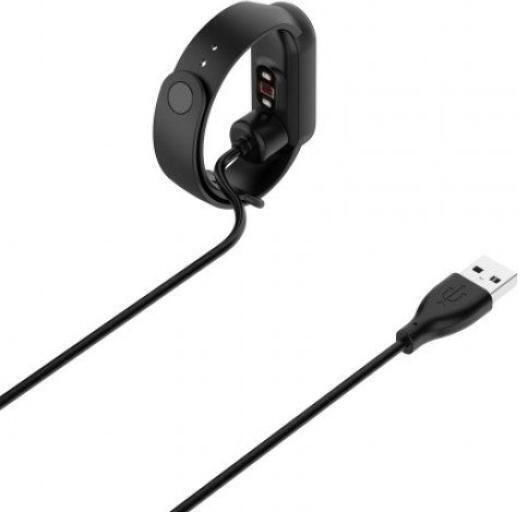 Usb Charging Cable Încărcător pentru Mi Band 5, Mi Band 6, Mi Band 7, Amazfit Band 5 Negrus