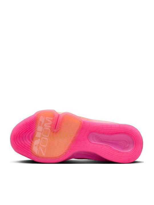 G.T. Hustle 3 Hoch Basketballschuhe Hyper Pink / Vivid Grape / Total Orange / White