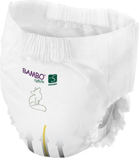 Bambo Nature Панталони за пелени Eco-friendly № 5 за 12-18 kgкг 19бр