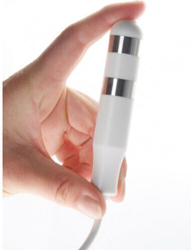 Mystim Casanova Unisex Dildo for Electro-stimulation in White Color