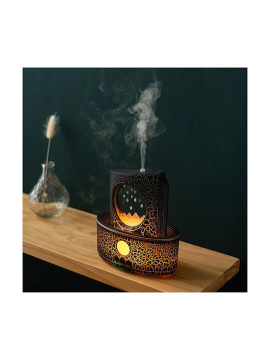 Aromatherapy Diffuser Humidifier 300ml Raindrops Kp-6063 Black