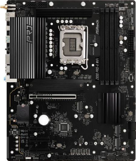 ASRock Z890 Pro-A WIFI Motherboard ATX με Intel 1851 Socket 90-MXBP60-A0UAYZ