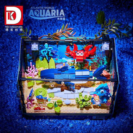 Τουβλάκια Aquarium Blocks Shark Crab LED για 8+ Ετών 725τμχ