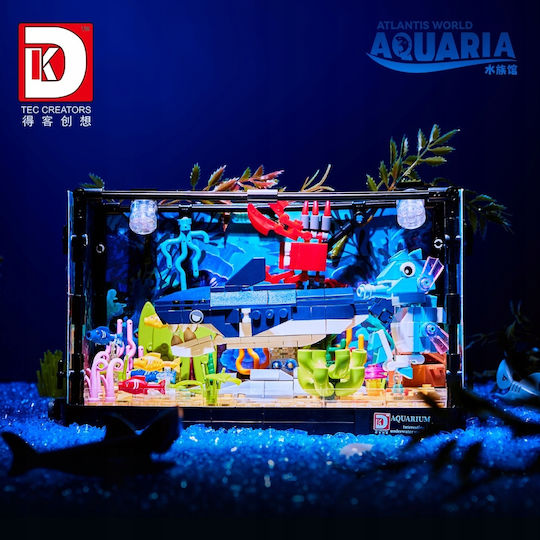 Τουβλάκια Aquarium Blocks Shark Crab LED για 8+ Ετών 725τμχ