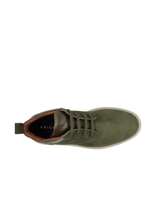 Kricket Casual Boots Green 24x-1030-31