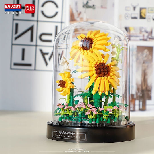 Cuburi De Construit Sunflowers Pentru 8+ Ani 545 Bucăți