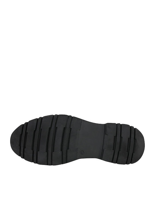 Leder Schwarz Herrenstiefel