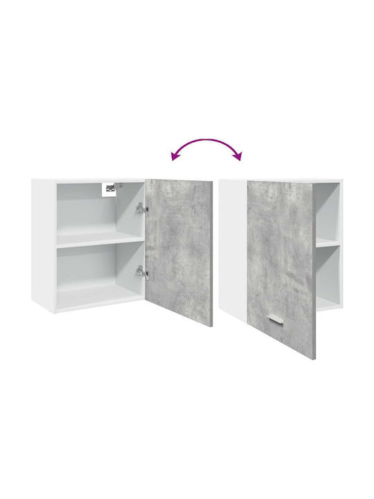 Cabinet Wall Grey Concrete 50x31x60pcs