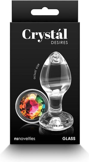 ToyJoy Πρωκτική Σφήνα Medium Διάφανη