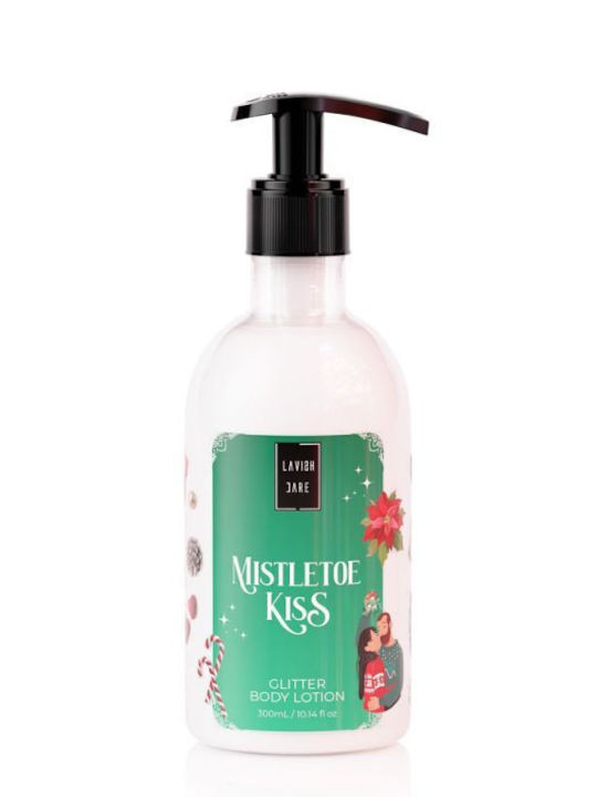 Lavish Care Mistletoe Kiss Set Îngrijire pentru Hidratare & Curățare corp 3buc