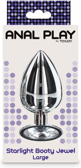 ToyJoy Starlight Booty Jewel Πρωκτική Σφήνα Large Ασημί